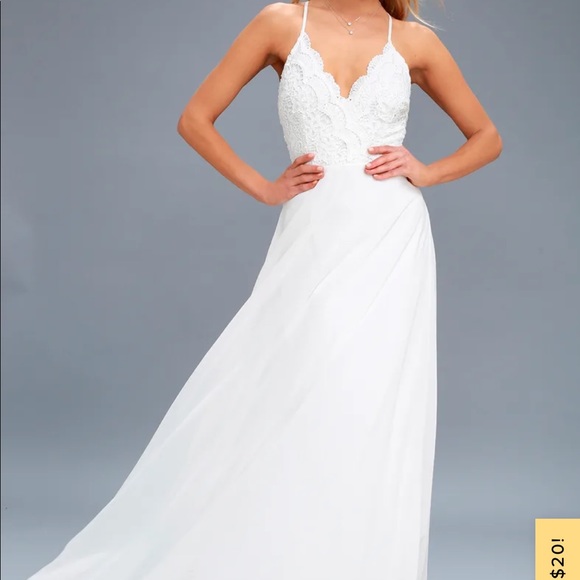 Lulus Madalyn White Lace Maxi Dress - Picture 3 of 10